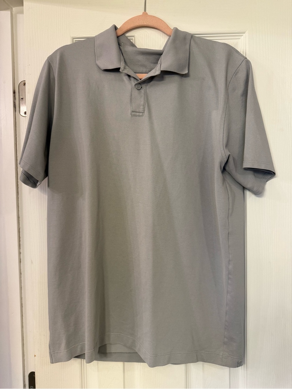 lululemon athletica Men's Polo Shirt - Light Gray